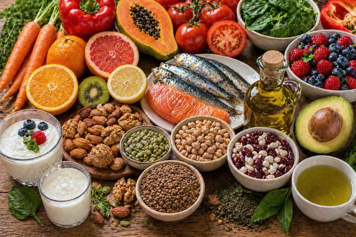 Alimentos para la salud de la piel
